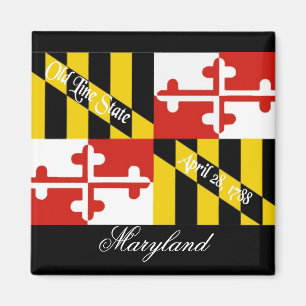 Íman Ímã da bandeira de Maryland
