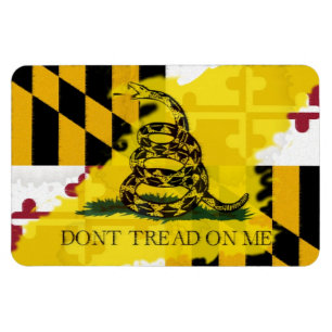 Íman Ímã da bandeira de Maryland Gadsden