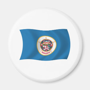 Íman Ímã da Bandeira de Minnesota