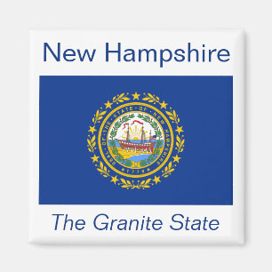 Íman Ímã da bandeira de New Hampshire