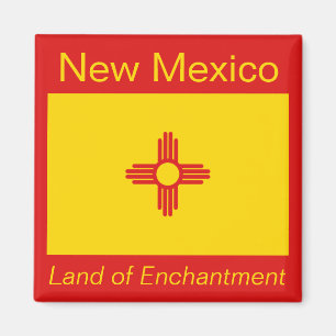 Íman Ímã da bandeira de New mexico
