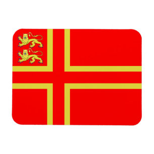 Íman Ímã da bandeira de Normandy - cruz de Falaise