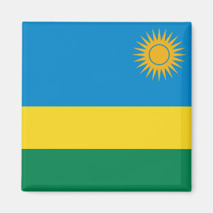 Íman Ímã da bandeira de Rwanda