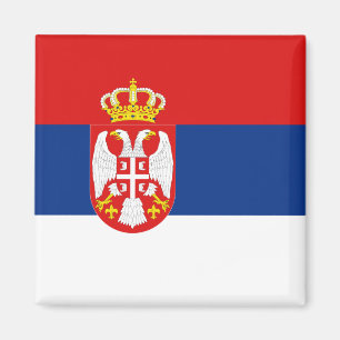 Íman Ímã da bandeira de Serbia