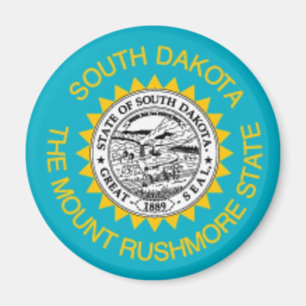 Íman Ímã da bandeira de South Dakota