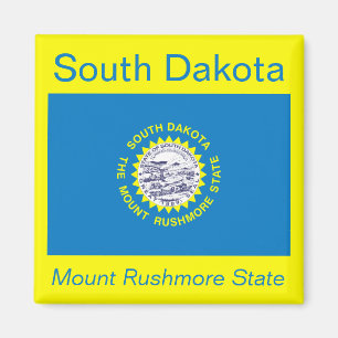 Íman Ímã da bandeira de South Dakota
