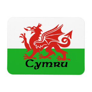Íman Ímã da bandeira de Wales