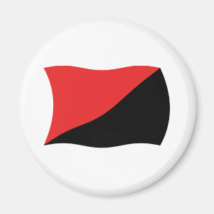 Íman Ímã da Bandeira do Anarco-Sindicalismo
