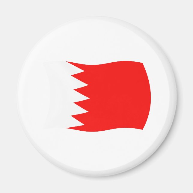 Íman Ímã da Bandeira do Bahrein (Frente)