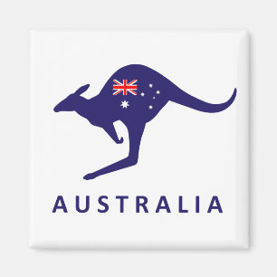 ÍMAN ÍMÃ DA BANDEIRA DO CANGURU DE AUSTRÁLIA