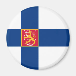 Íman Ímã da bandeira do estado de Finlandia