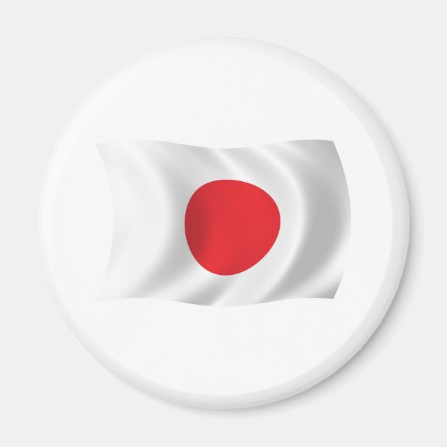Íman Ímã da Bandeira do Japão (Frente)