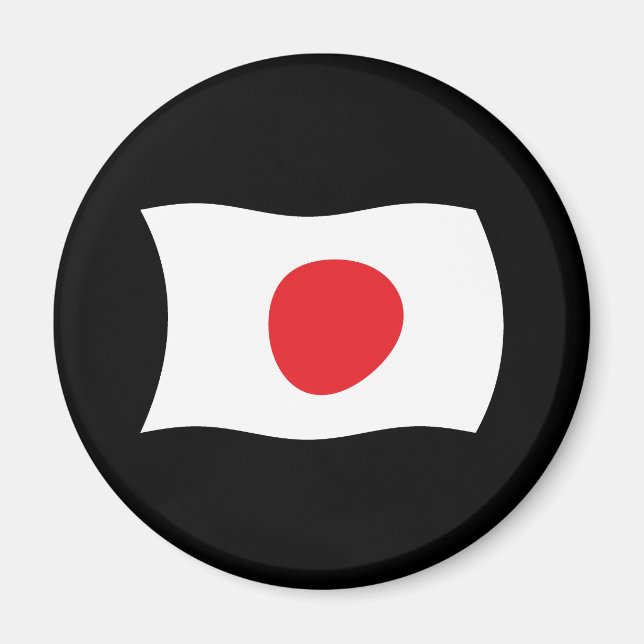 Íman Ímã da Bandeira do Japão (Frente)
