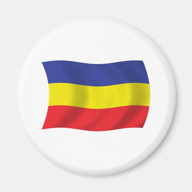 Íman Ímã da Bandeira do Khmer Kampuchea Krom (Frente)