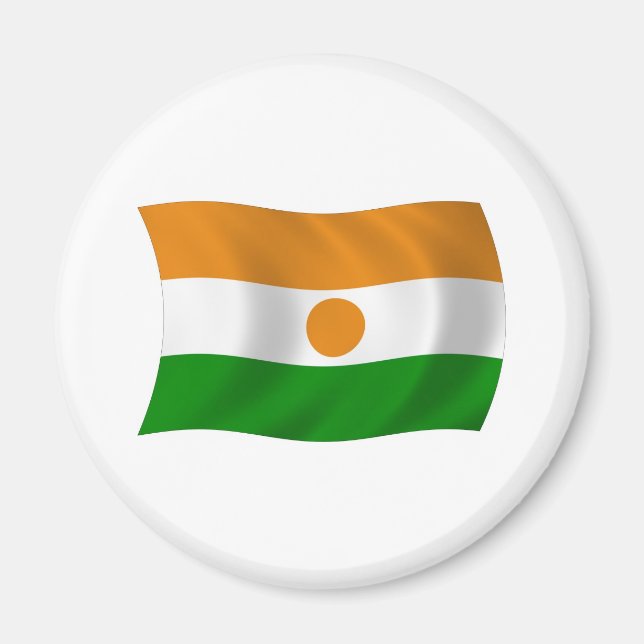 Íman Ímã da Bandeira do Níger (Frente)