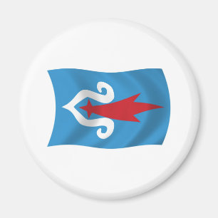 Íman Ímã da Bandeira do Povo Ainu