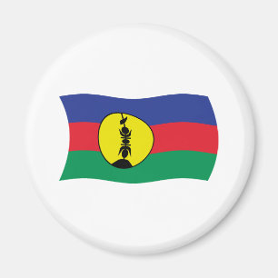 Íman Ímã da Bandeira do Povo Kanak