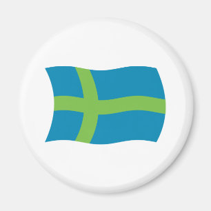 Íman Ímã da Bandeira do Povo Vótico