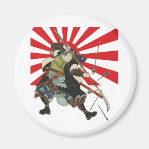 Íman Ímã da bandeira do samurai