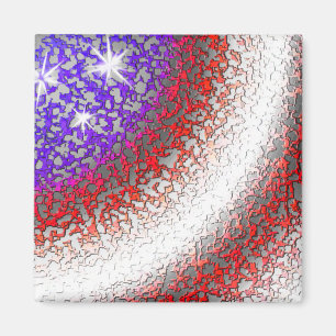 Íman Ímã da bandeira dos Estados Unidos