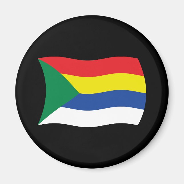 Íman Ímã da Bandeira Druzista (Frente)