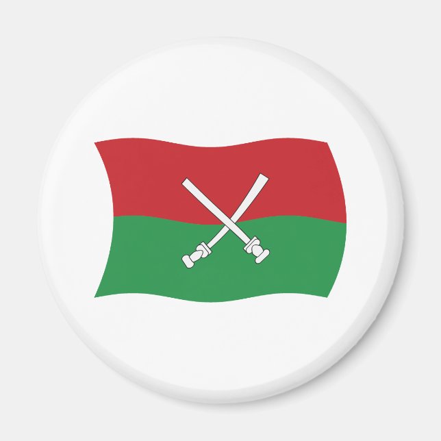 Íman Ímã da Bandeira Li e Miao de Hainan (Frente)