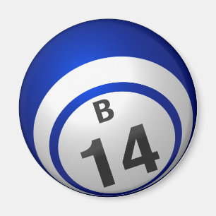 Íman Ímã da bola do bingo B14