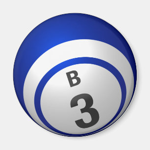 Íman Ímã da bola do bingo B3