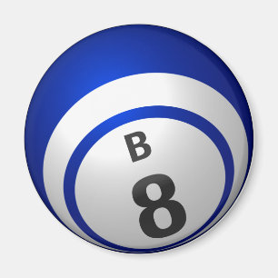 Íman Ímã da bola do bingo B8