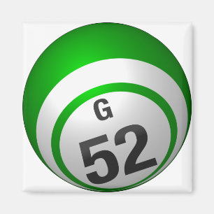 Íman Ímã da bola do bingo de G 52