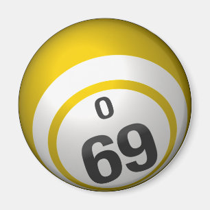 Íman Ímã da bola do bingo de O 69