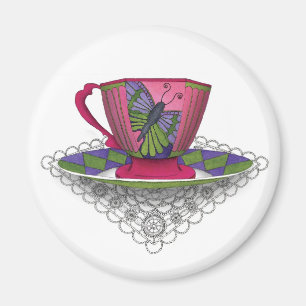 Íman Ímã da borboleta do Teacup