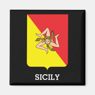Íman Ímã da brasão de Sicily*