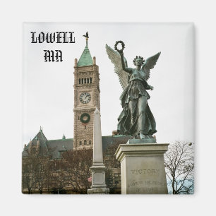 ÍMAN ÍMÃ DA CÂMARA MUNICIPAL DE LOWELL MASSACHUSETTS