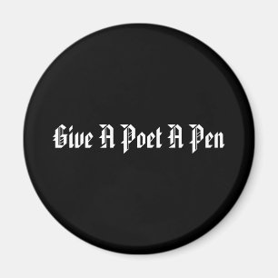 Íman Ímã da caneta do poeta