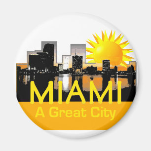 Íman Ímã da cidade de MIAMI grande