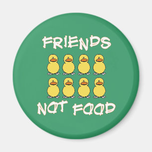 Íman Ímã da comida dos amigos não