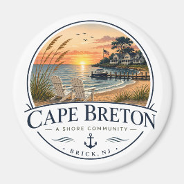 Íman Ímã da Comunidade da Costa de Cape Breton
