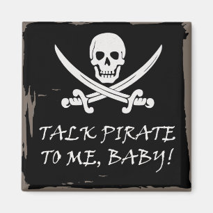 Íman Ímã da conversa do pirata do divertimento