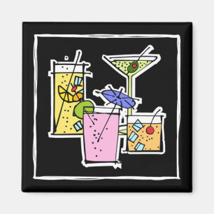 Íman Ímã da cozinha da variedade do cocktail