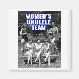 Íman Ímã da equipe do Uke da mulher