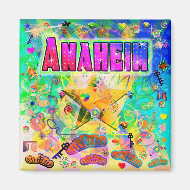 Íman Ímã da Era de Anaheim (Frente)