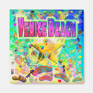 Íman Ímã da Era de Venice Beach