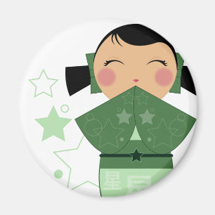 Íman Ímã da estrela de Kokeshi