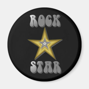 Íman Ímã da estrela do rock