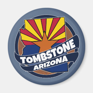Íman Ímã da explosão da bandeira da arizona da lápi