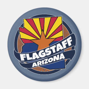 Íman Ímã da explosão da bandeira da arizona do mastr