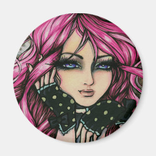 Íman Ímã da fada de "Genevieve" Steampunk