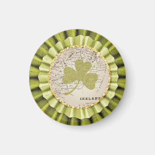 Íman Ímã da folha do trevo do dia de St Patrick
