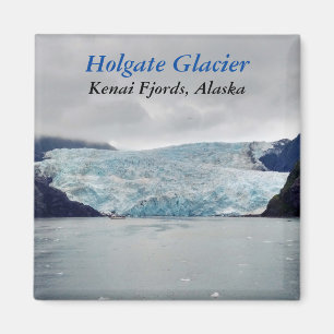 Íman Ímã da foto de Alaska dos fiordes de Kenai da